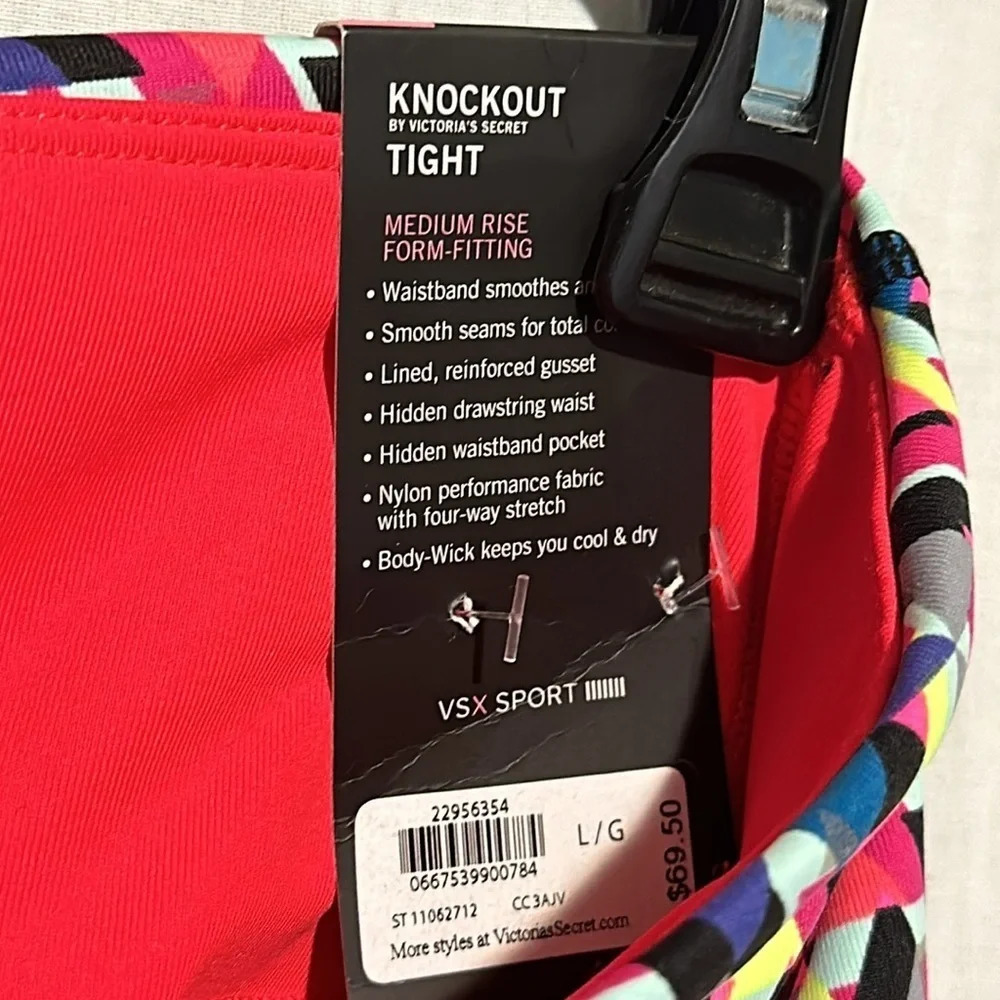 NWT knockout by Victoria's Secret tight medium rise form fitting size large - Picture 3 of 4